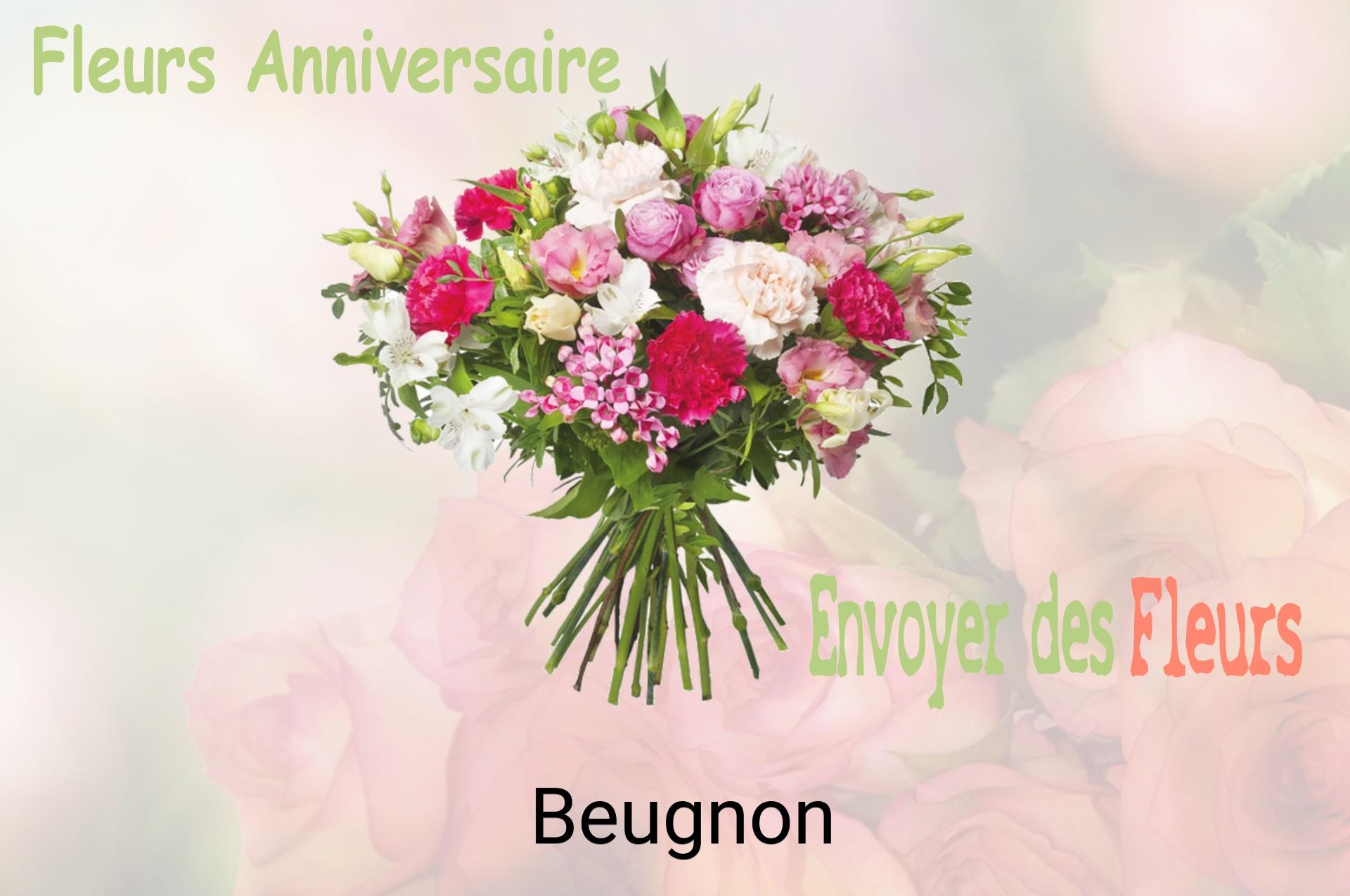 Bouquet de fleurs d’anniversaire livré à Beugnon